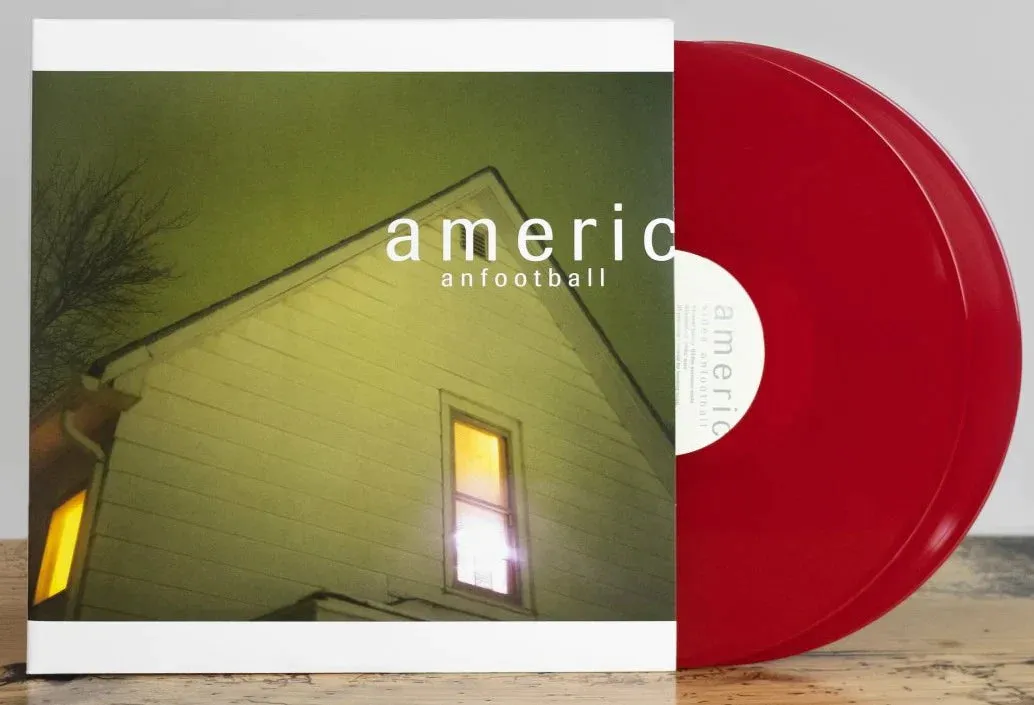 AMERICAN FOOTBALL 'AMERICAN FOOTBALL' 2LP DELUXE EDITION (Red Vinyl)