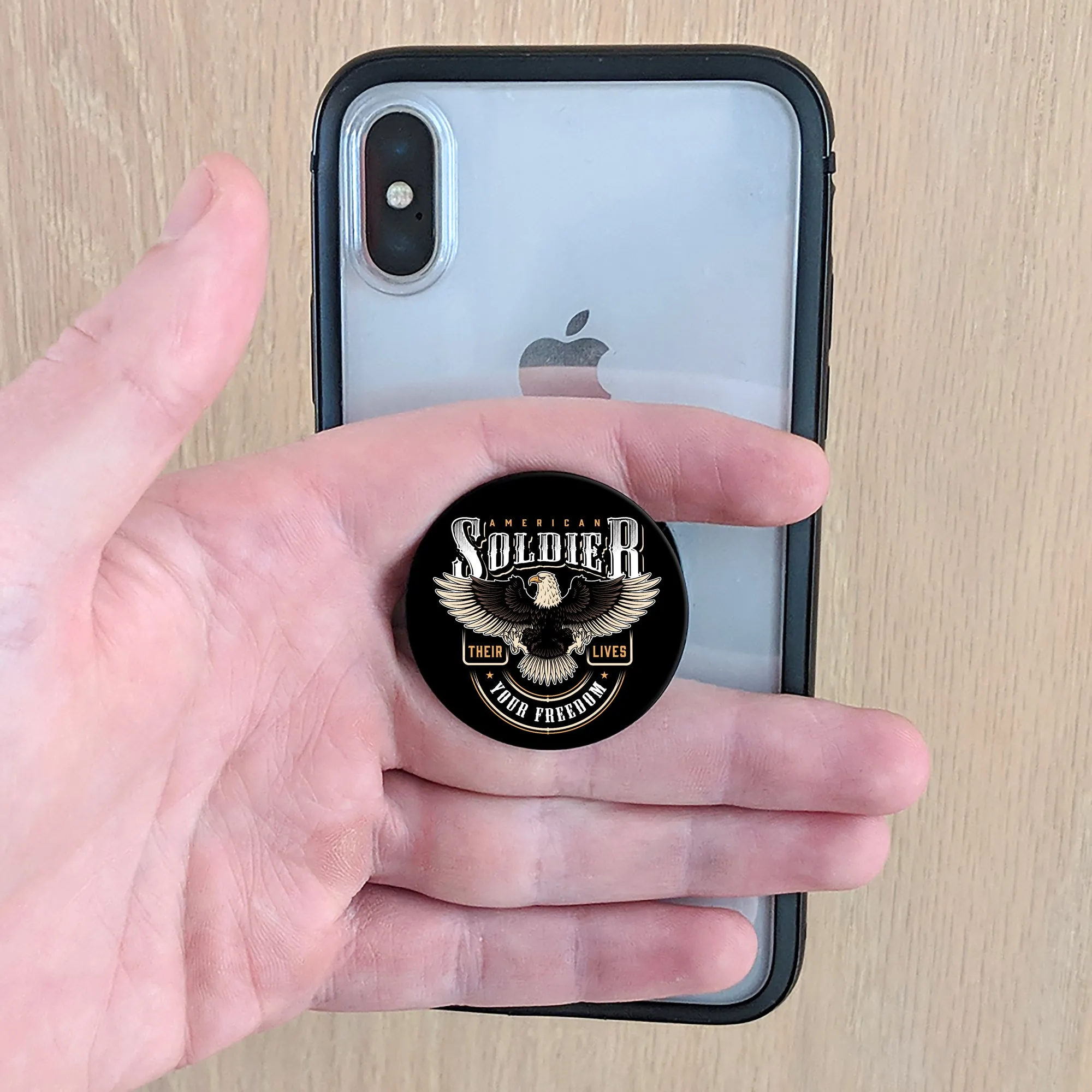 American Soldier Phone Grip