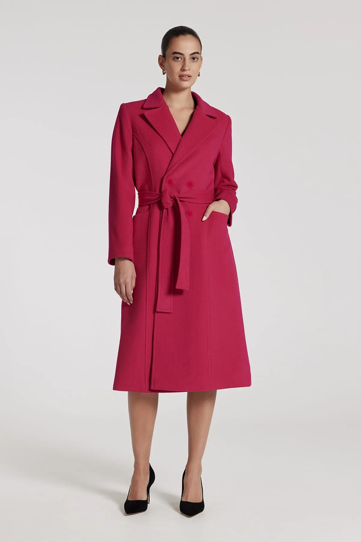 Anya Coat - Orchid Pink