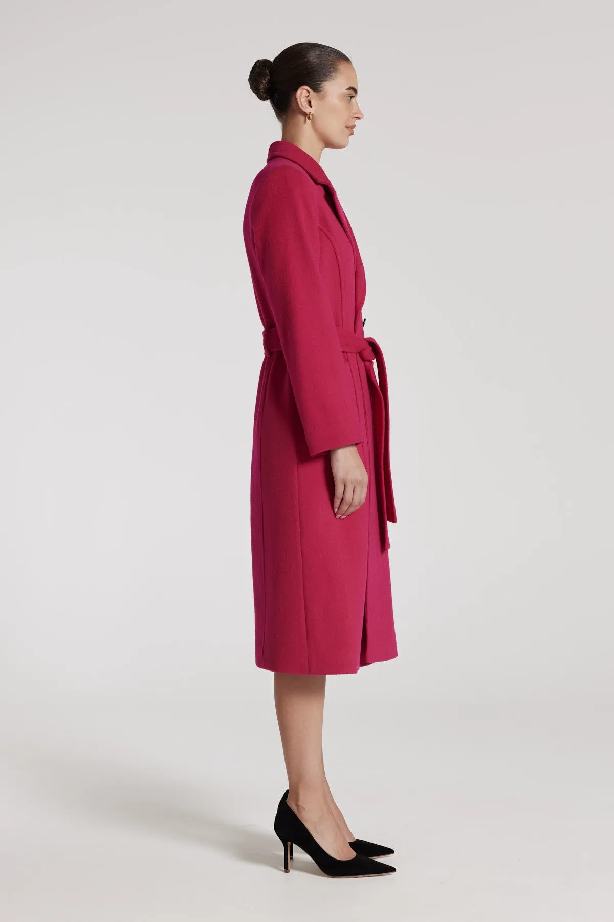 Anya Coat - Orchid Pink