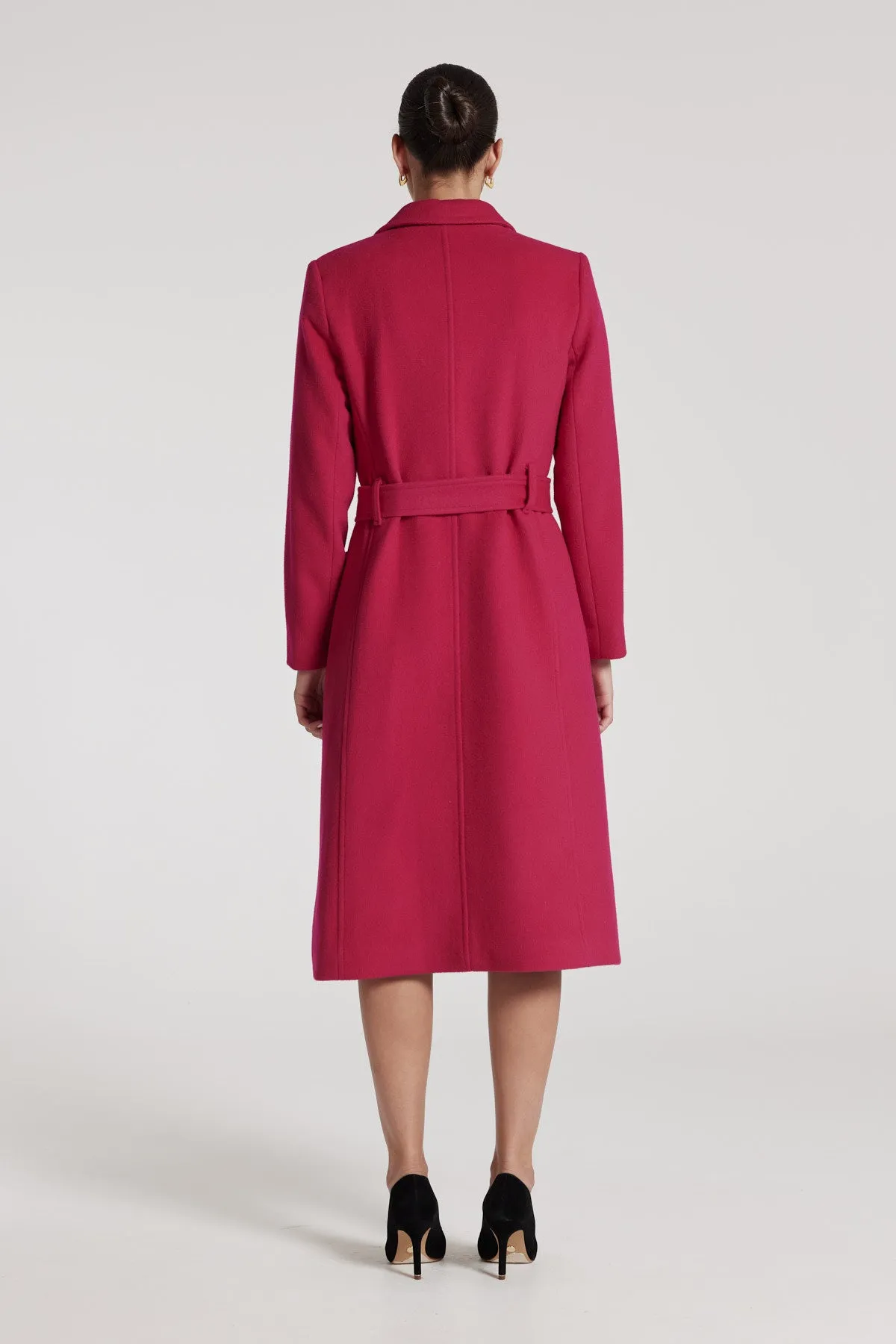 Anya Coat - Orchid Pink