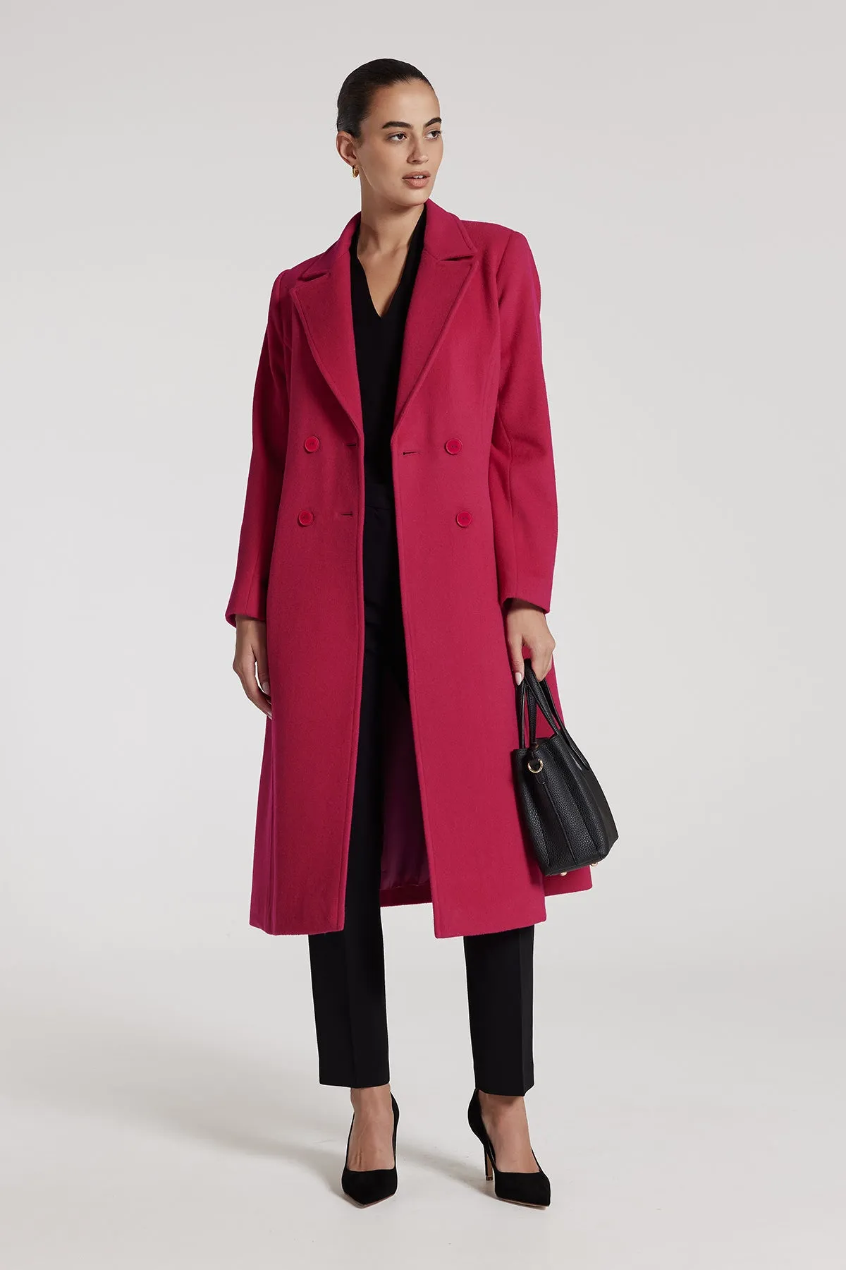 Anya Coat - Orchid Pink