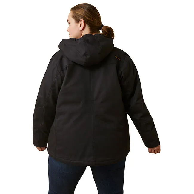 Ariat Women's Rebar DuraCanvas Insulated Jacket - Black