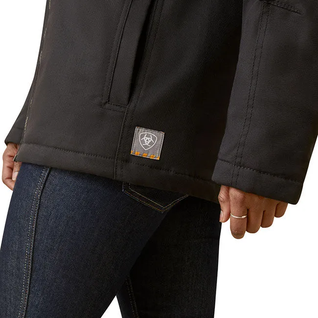 Ariat Women's Rebar DuraCanvas Insulated Jacket - Black