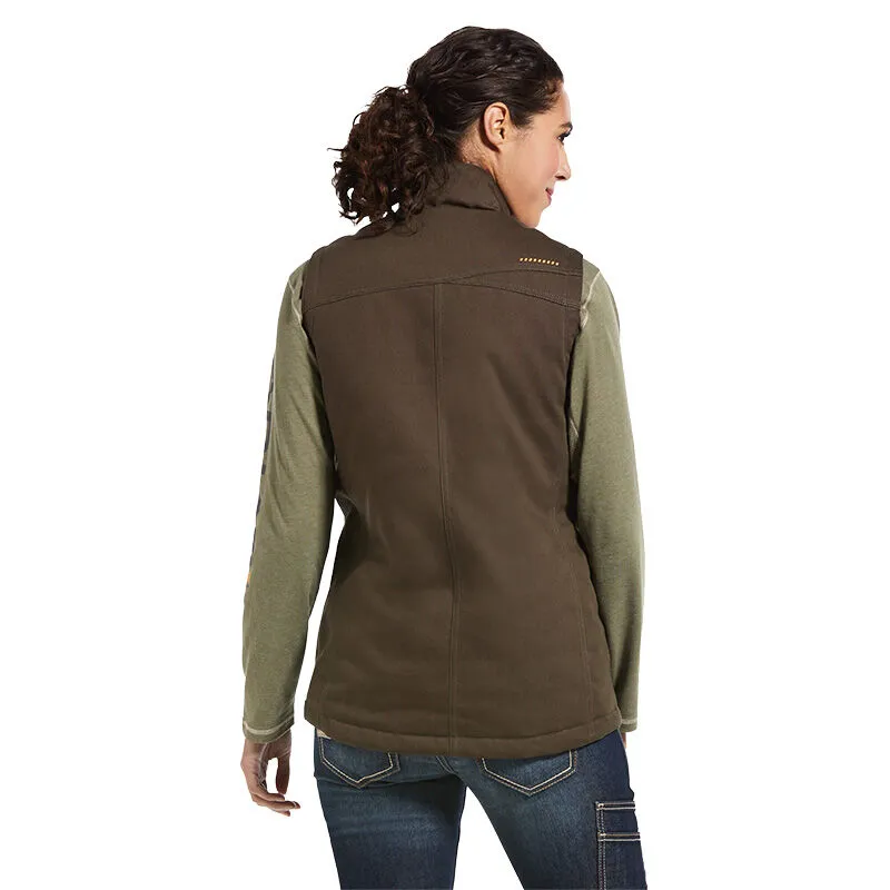 Ariat Women's Rebar DuraCanvas Insulated Vest - Wren