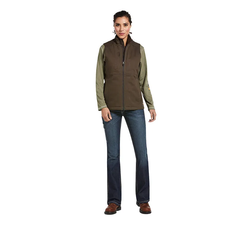 Ariat Women's Rebar DuraCanvas Insulated Vest - Wren