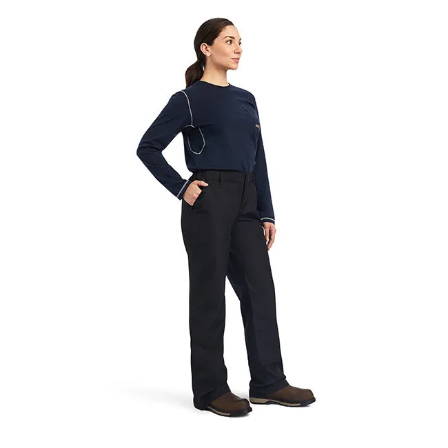 Ariat Women's Rebar Stormshell Waterproof Pant - Black