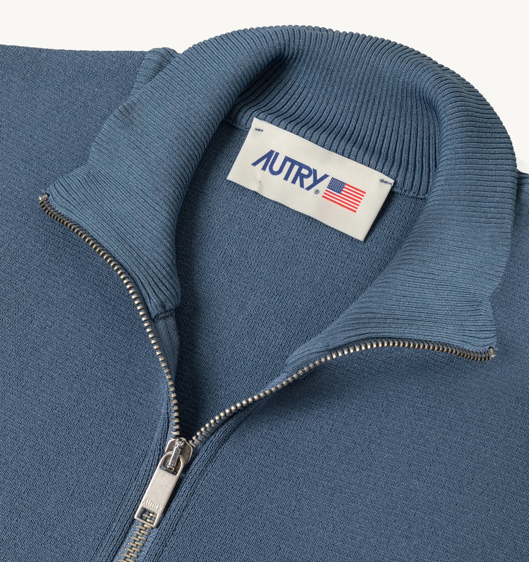 AUTRY APPAREL MAN  JACKET IN INDIGO VISCOSE