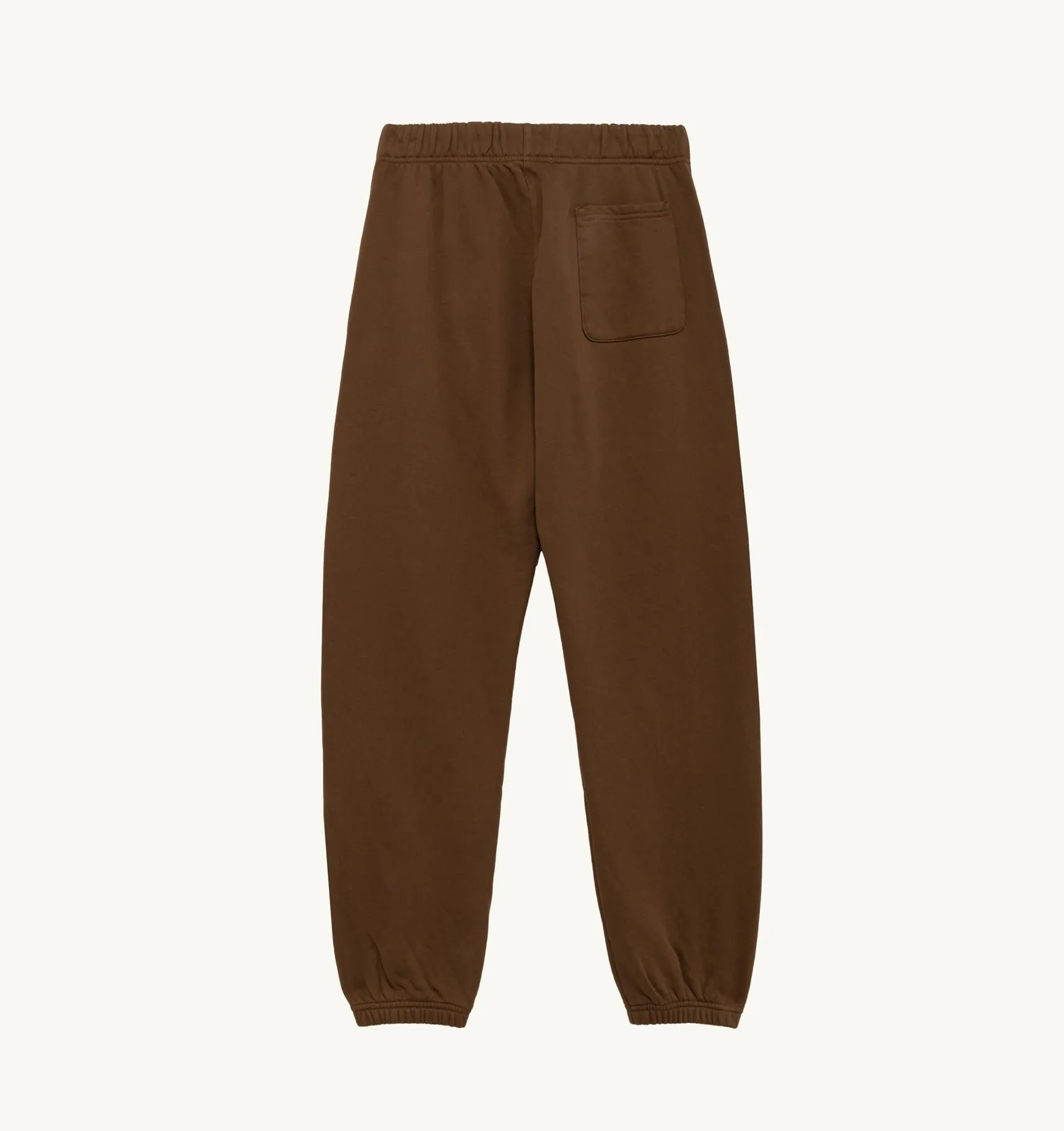 AUTRY APPAREL MAN  SWEATPANTS IN BROWN JERSEY WITH LABEL