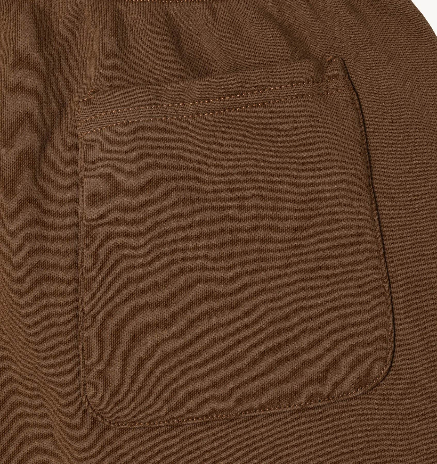 AUTRY APPAREL MAN  SWEATPANTS IN BROWN JERSEY WITH LABEL