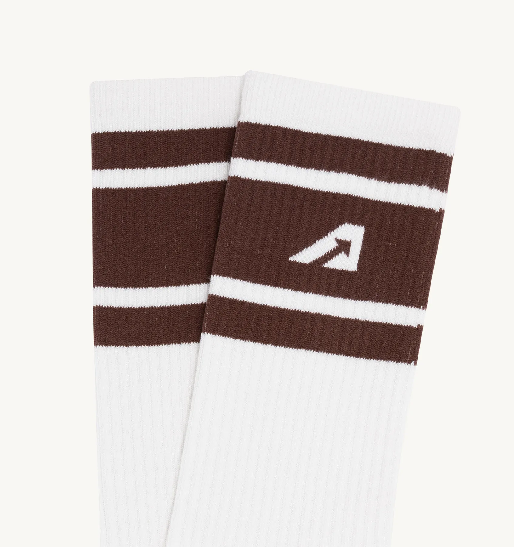 AUTRY APPAREL WOMAN  SOCKS IN BROWN COTTON TERRY