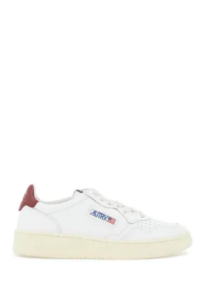 Autry Leather Medalist Low Sneakers   White