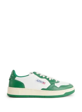 AUTRY  Leather scratch Trainers  - Green