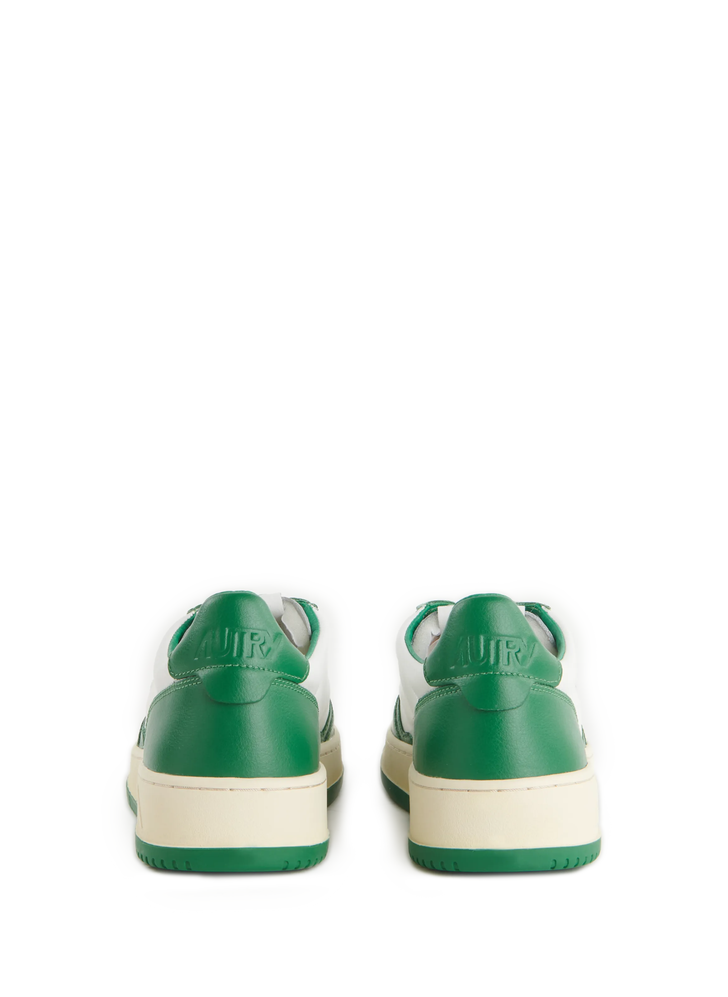 AUTRY  Leather scratch Trainers  - Green