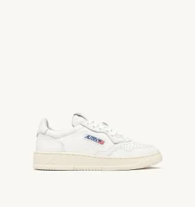 AUTRY SNEAKERS MAN  MEDALIST LOW SNEAKERS IN SUPER-SOFT WHITE NAPPA