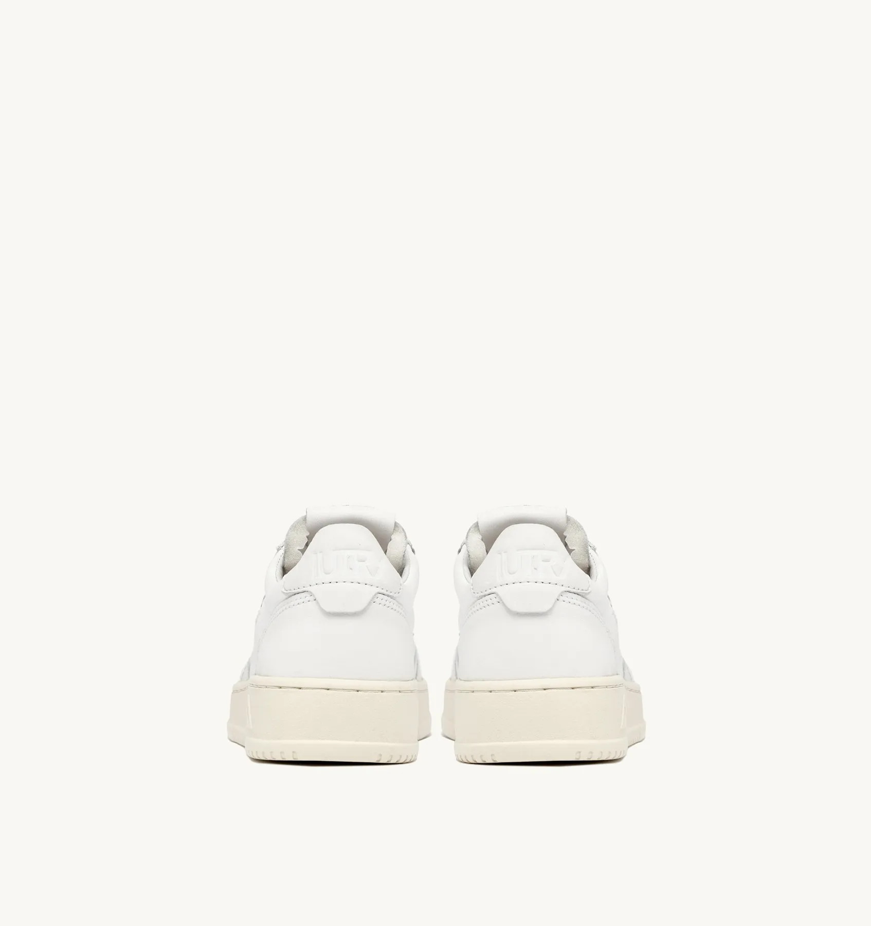 AUTRY SNEAKERS MAN  MEDALIST LOW SNEAKERS IN SUPER-SOFT WHITE NAPPA