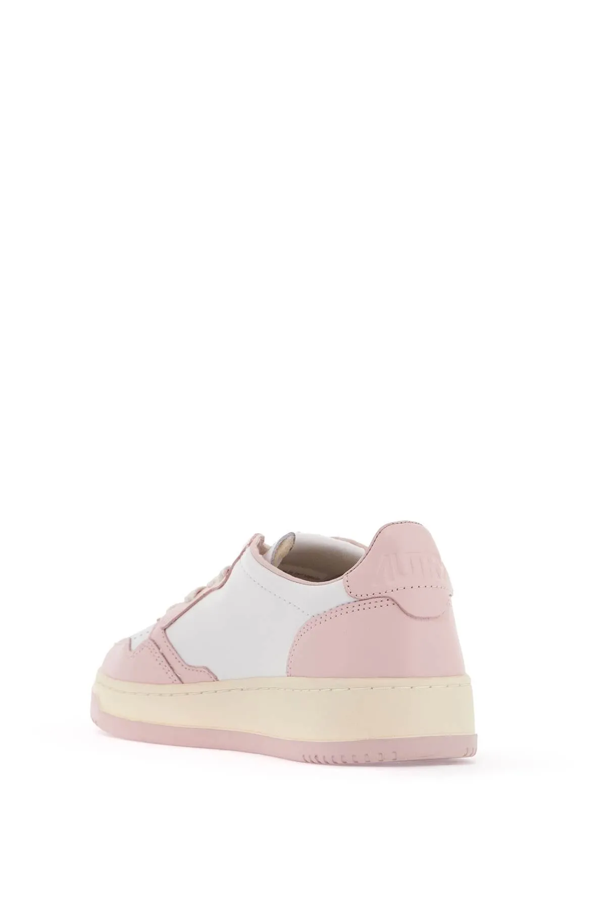 Autry Two Tone Low Medalist Sneakers   Pink