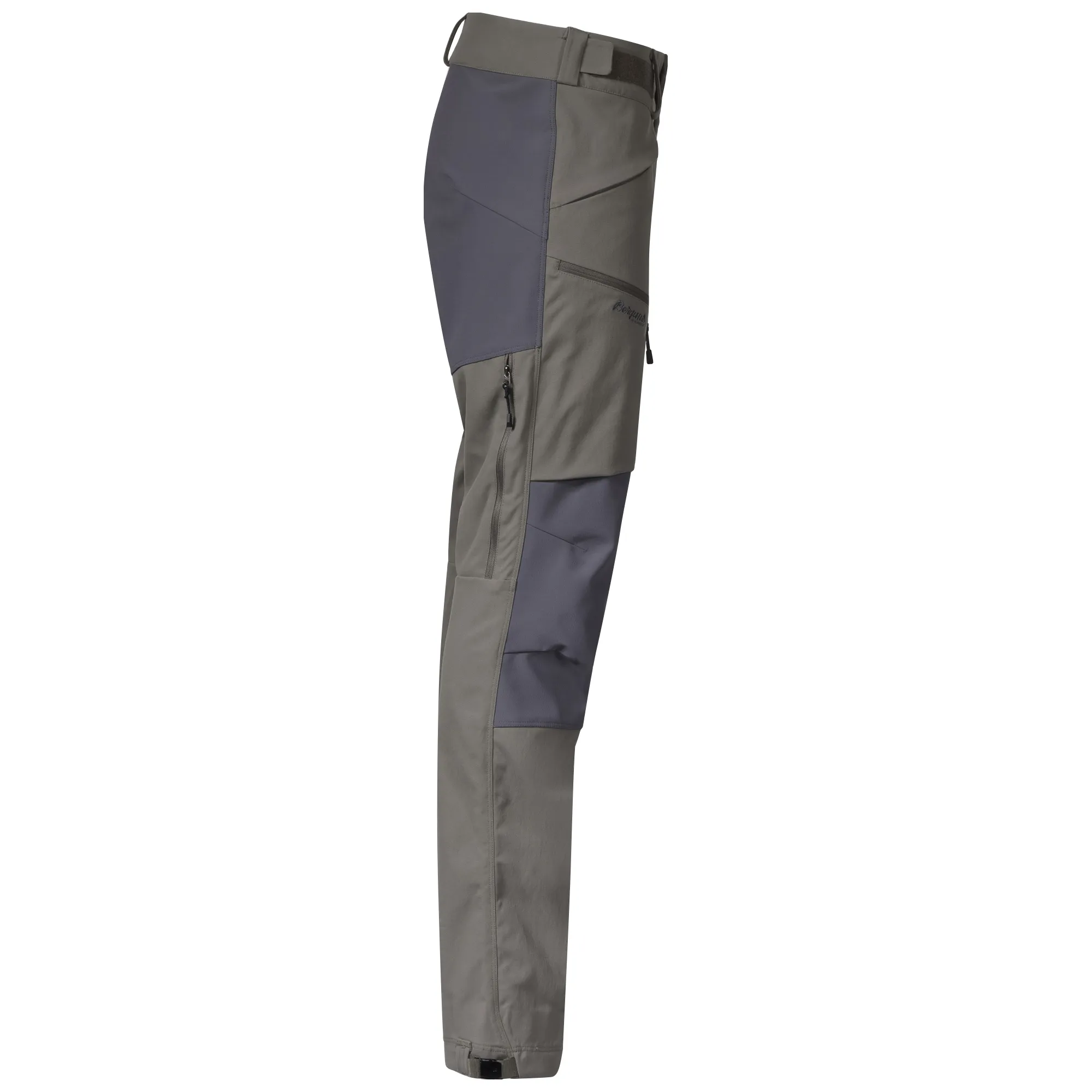 Bergans Women's Fjorda Trekking Hybrid Pants Green Mud/Solid Dark Grey | Buy Bergans Women's Fjorda Trekking Hybrid Pa