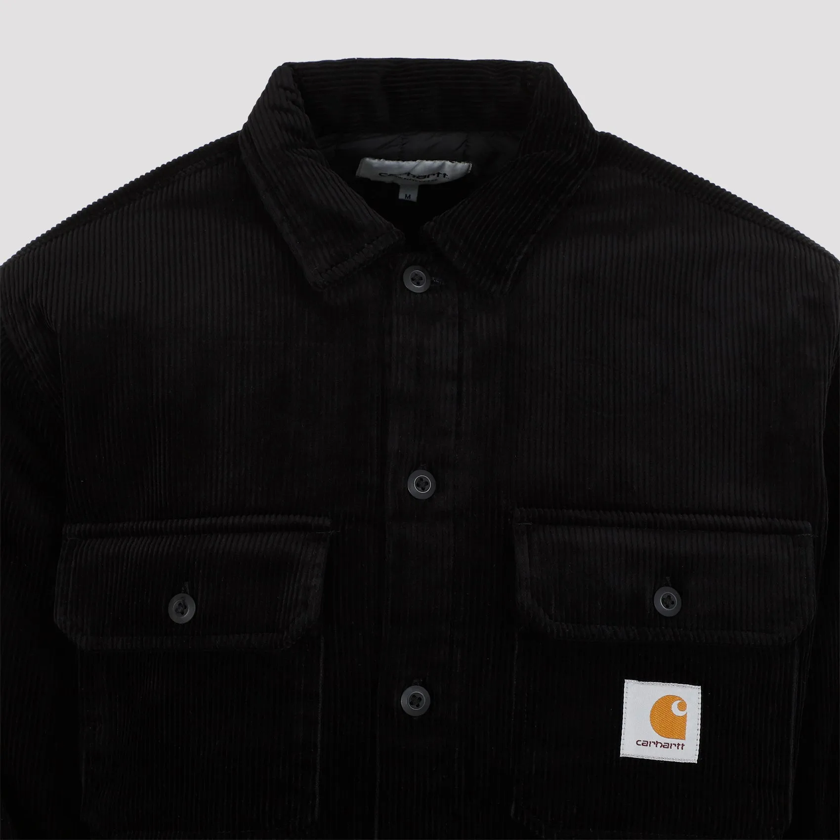 Black Cotton Whitsome Shirt Jacket