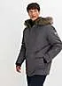 bonprix Padded Hooded Coat