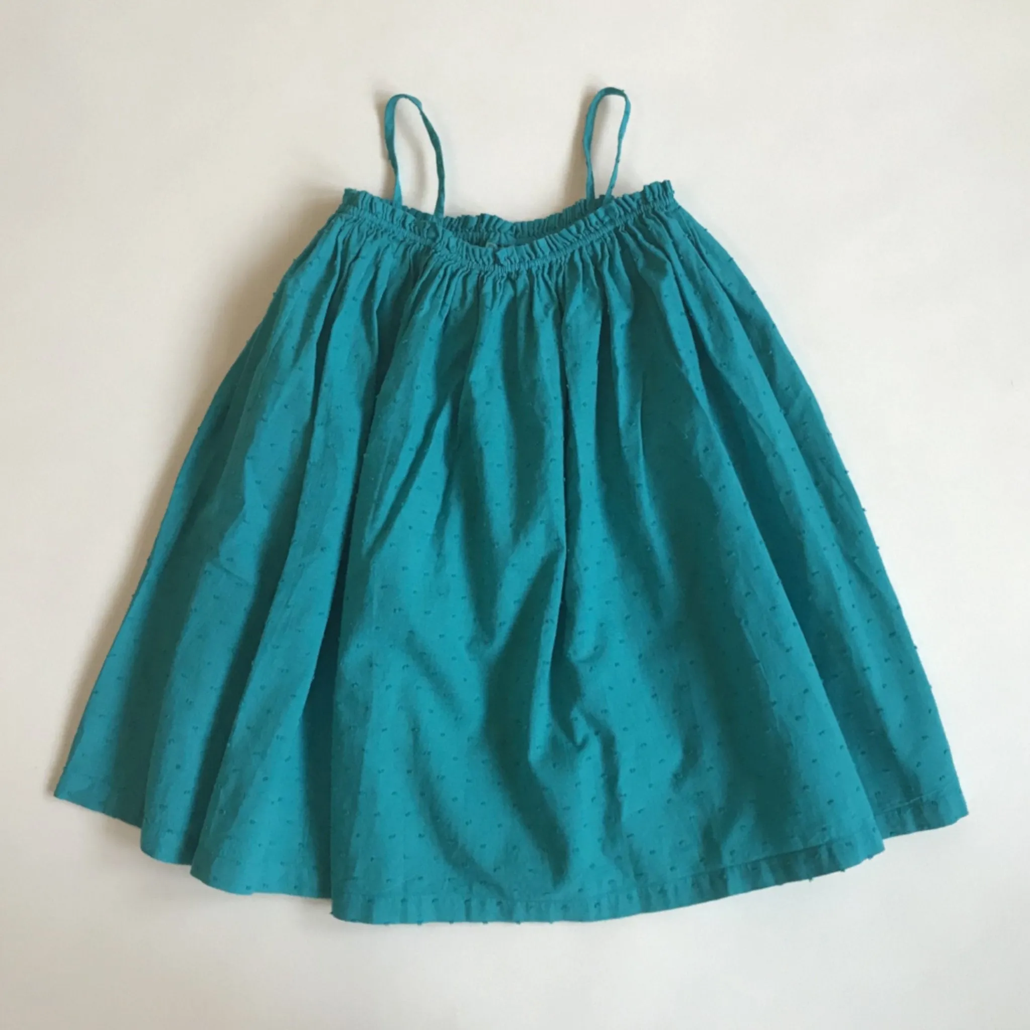 Bonton Green Cotton Summer Dress