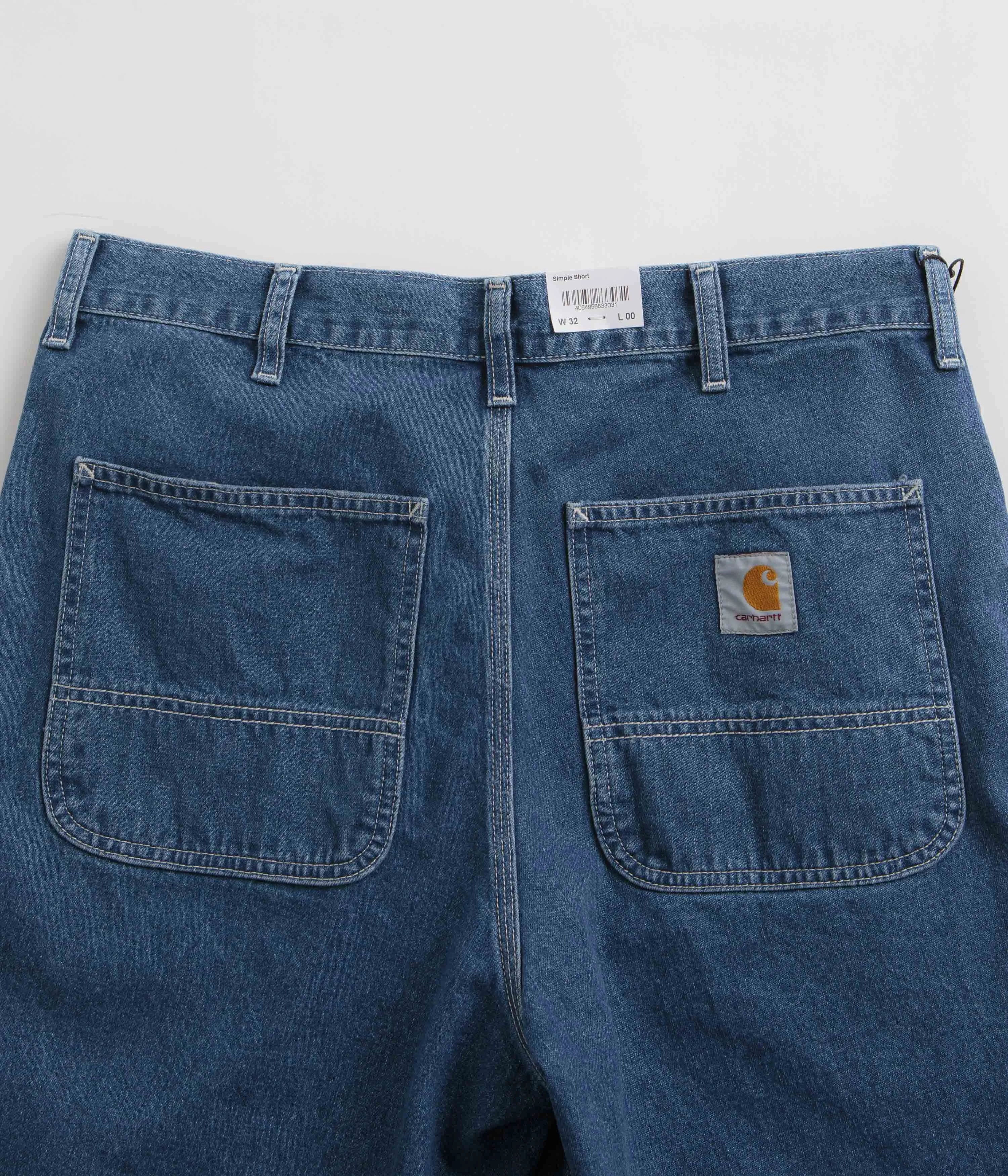 Carhartt Simple Shorts - Blue Stone Washed