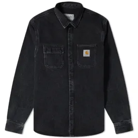 Carhartt WIP Salinac Shirt JacketBlack Stone Washed