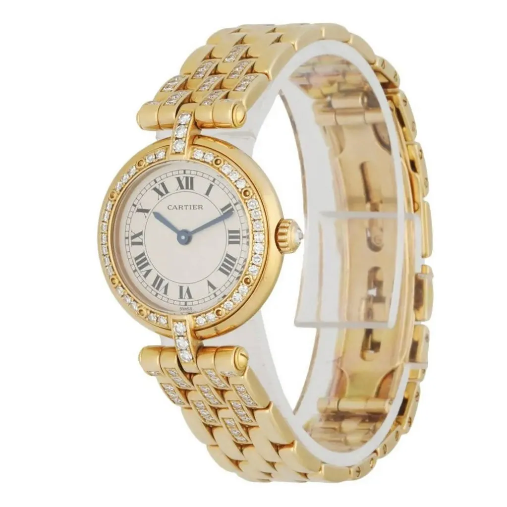 CARTIER PANTHERE VENDOME 24mm 18K Yellow Gold Diamond Watch