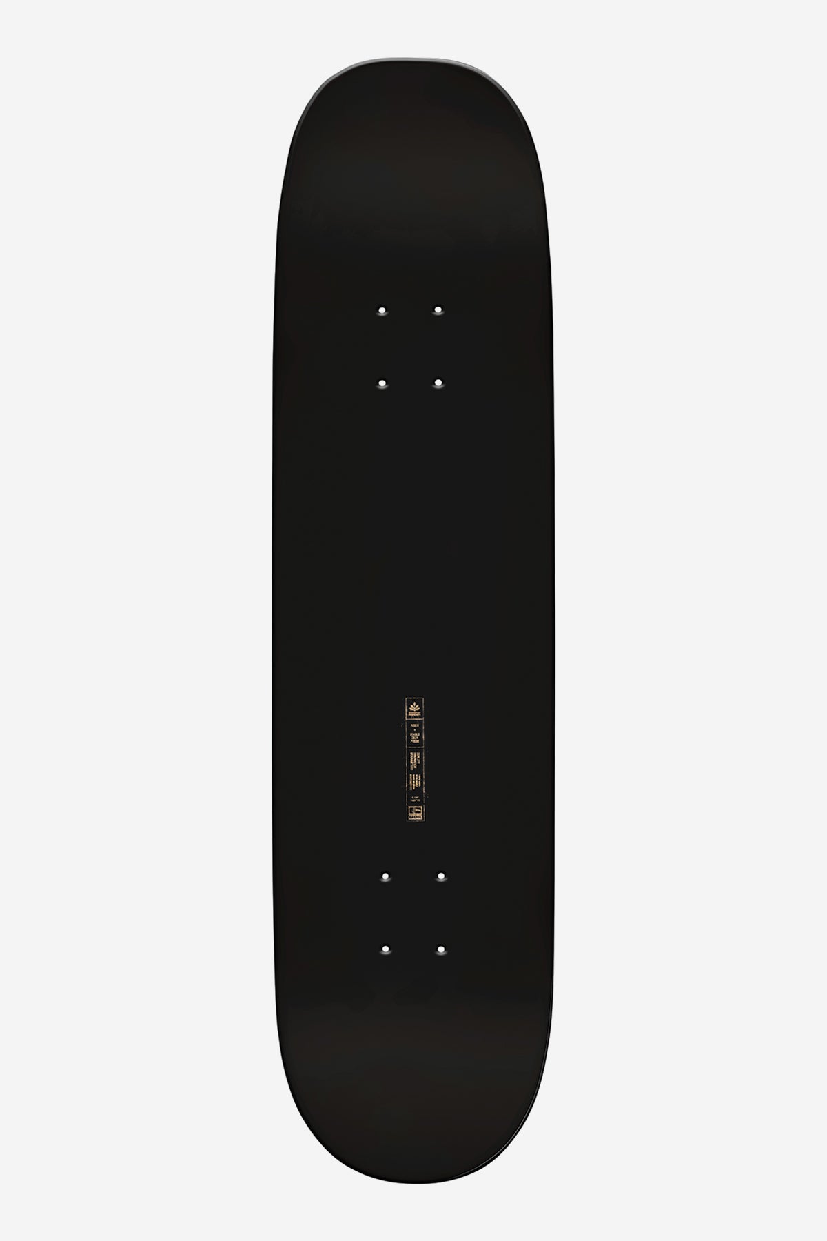 Chisel - Black/Don'tF&ckIt - 8.25 Skateboard Deck