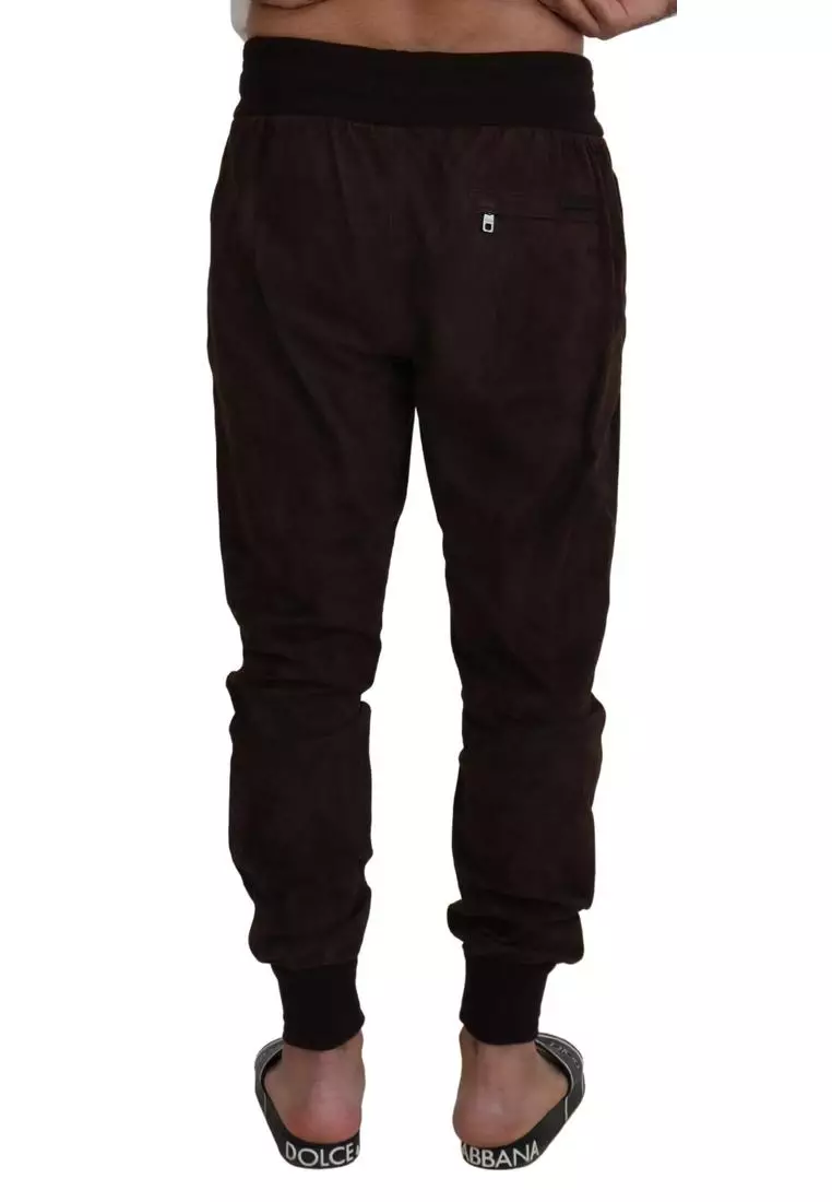 Dolce & Gabbana Dolce & Gabbana Solid  Drawstring Jogger Pants