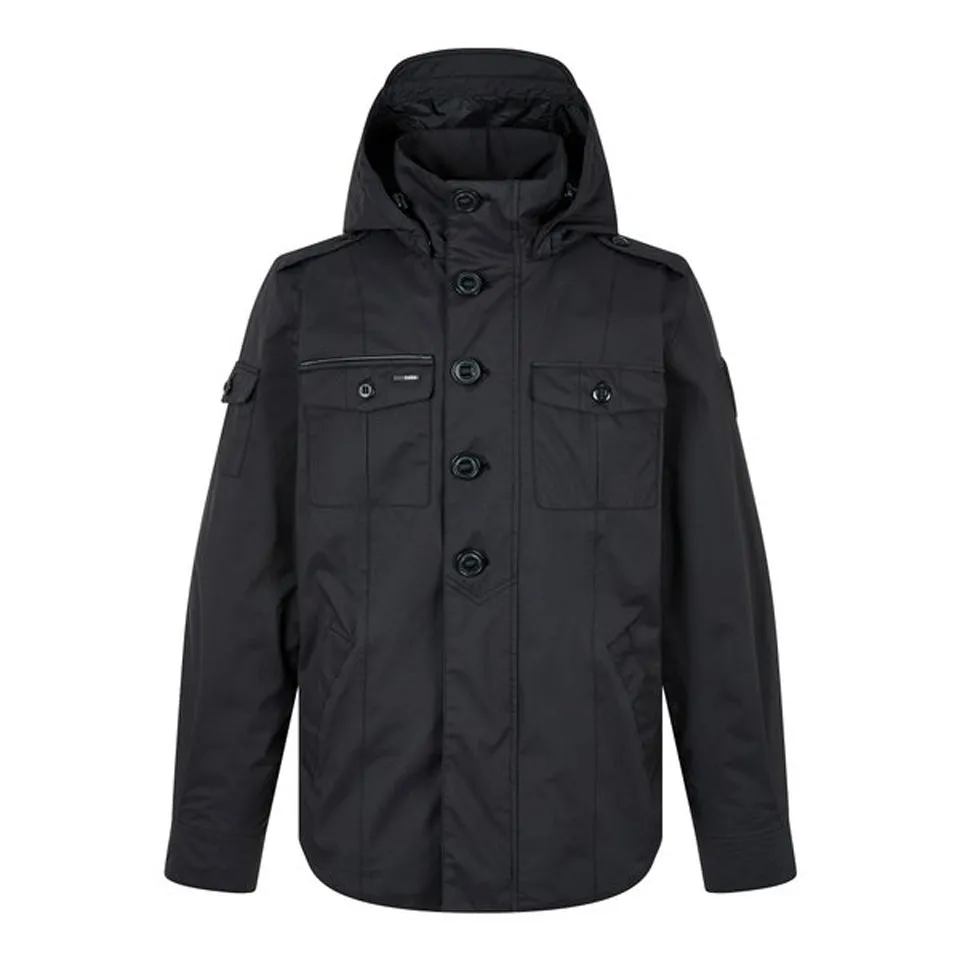 Fisherman MT Men's Shirt Jacket Black