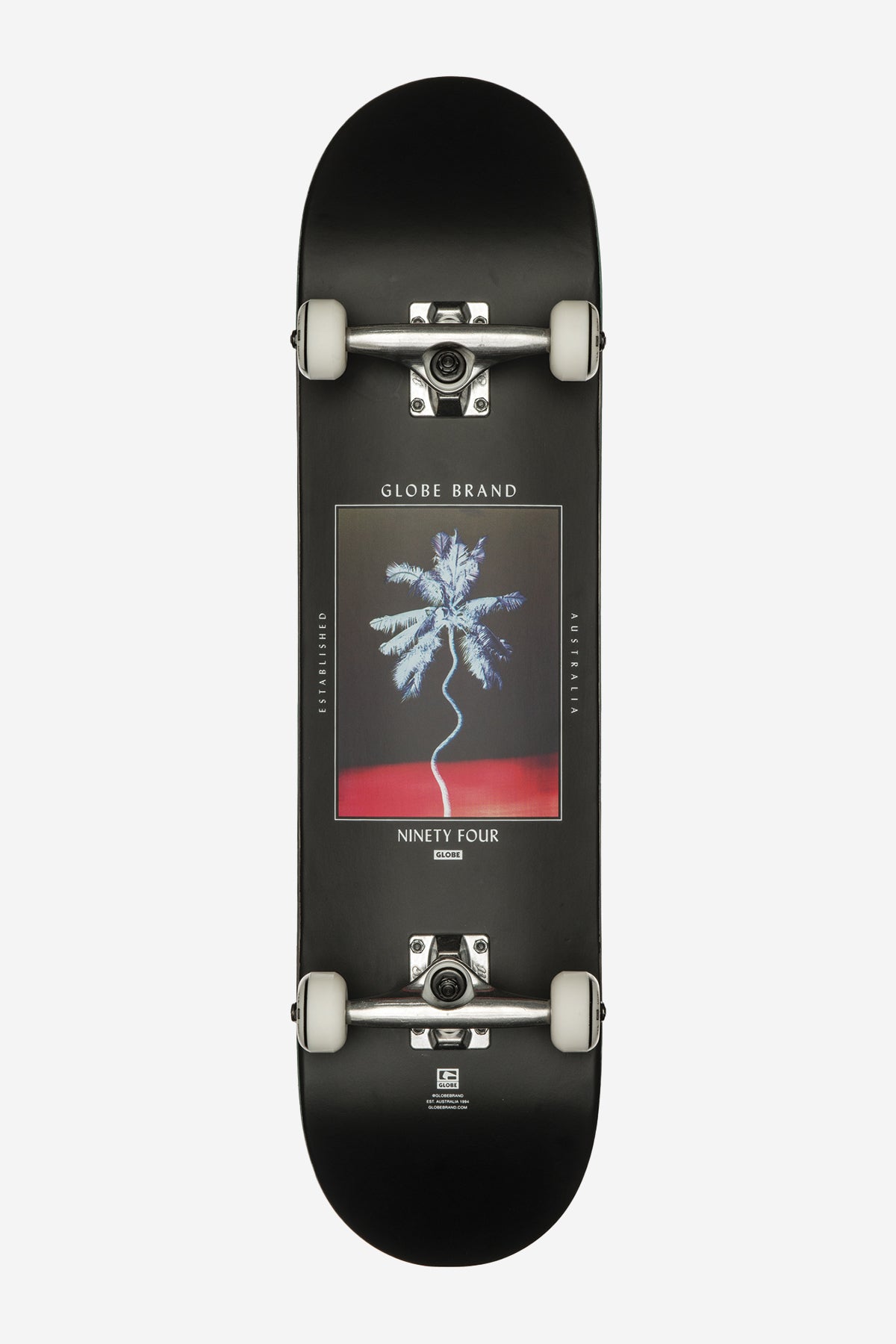 G1 Palm Off - Black - 8.0 Complete Skateboard