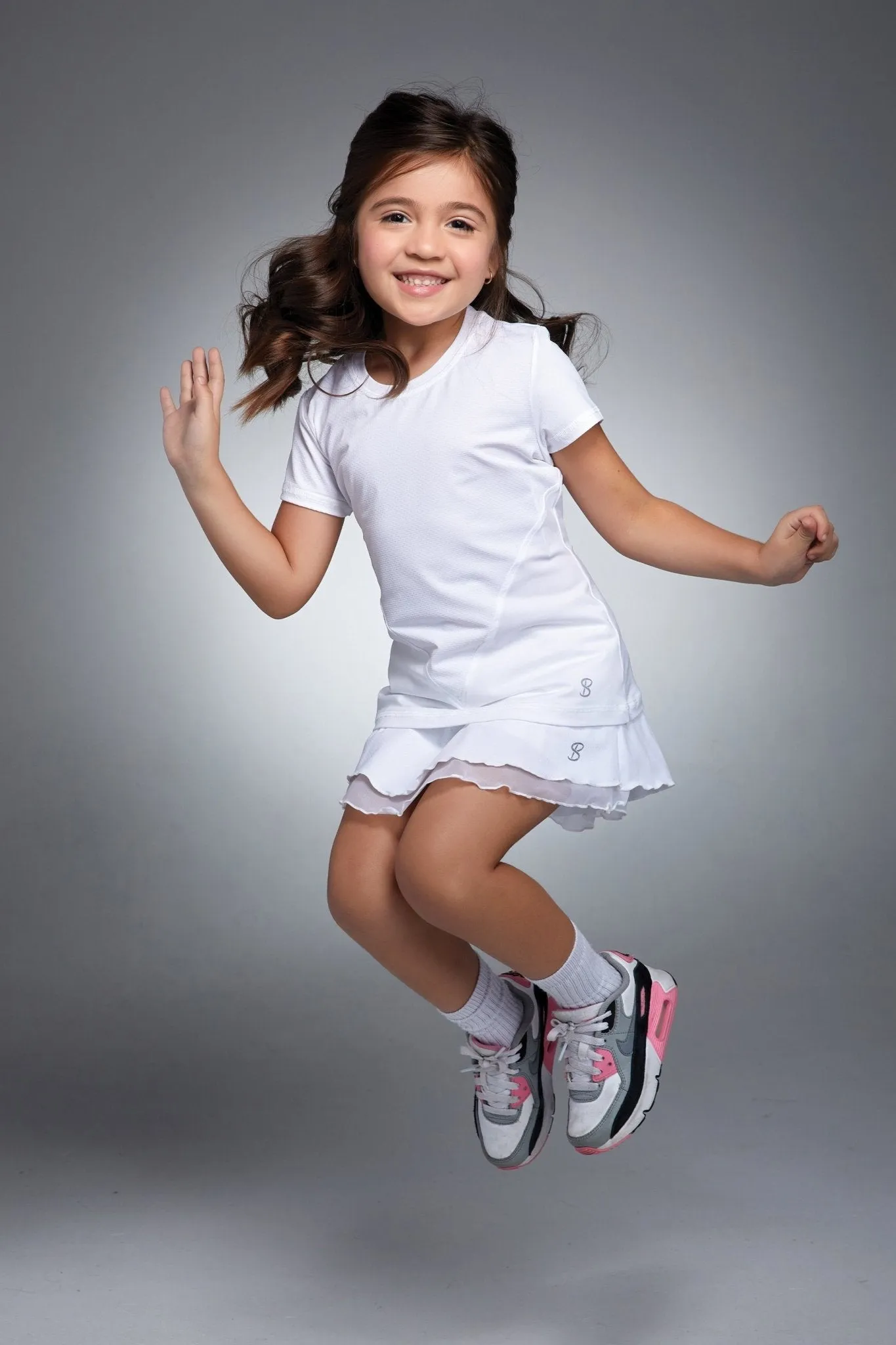 Girl's Short Sleeve Tennis Top - FINAL SALE