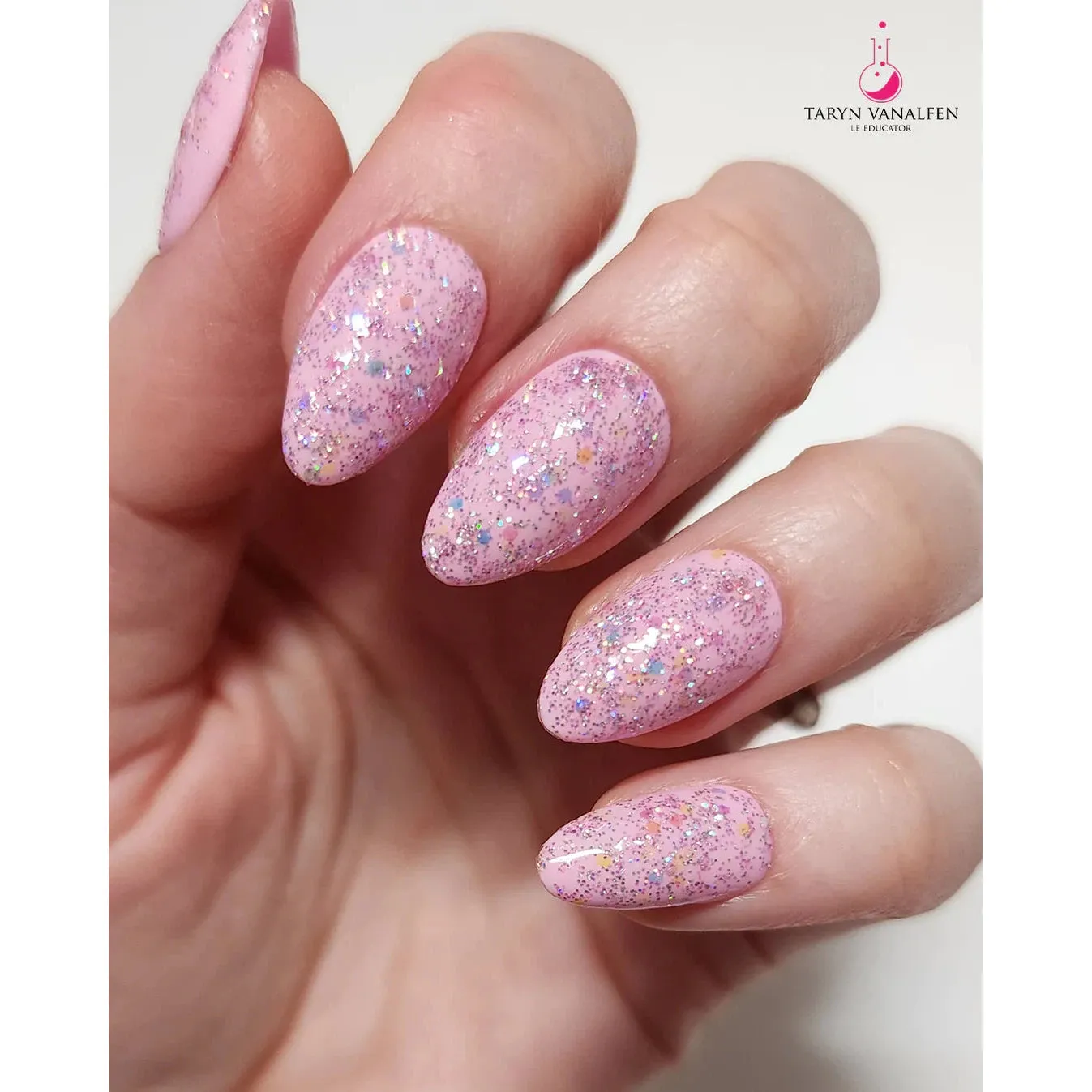 Happy Vibes Collection, P+ GLITTER GEL POLISH: 10 mL