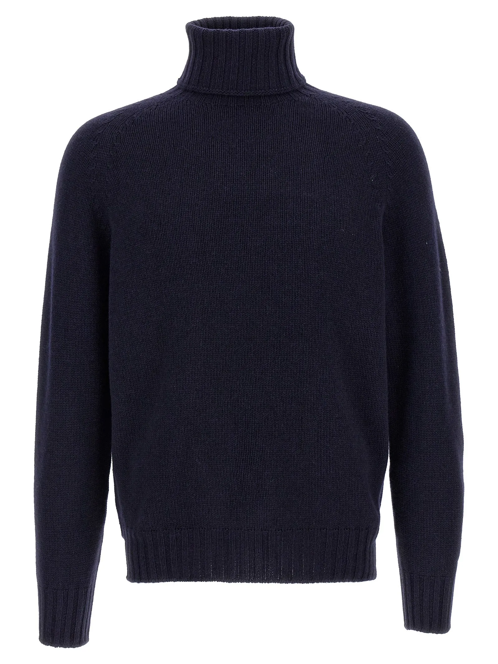 High Neck Sweater Sweater, Cardigans Blue