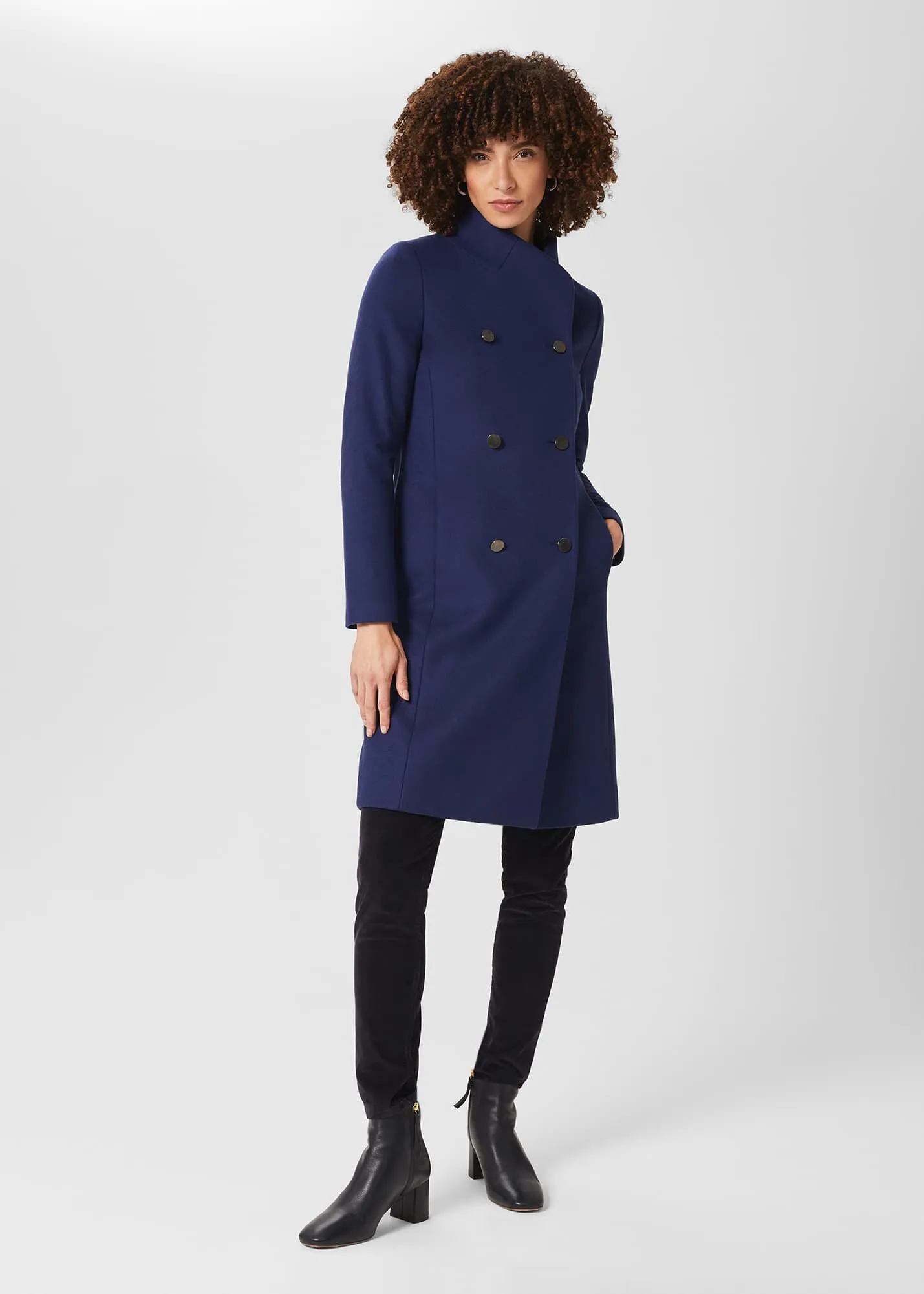 Johanna Wool Blend Coat 