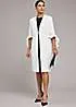 Kaleidoscope Frill Sleeve Dress Coat