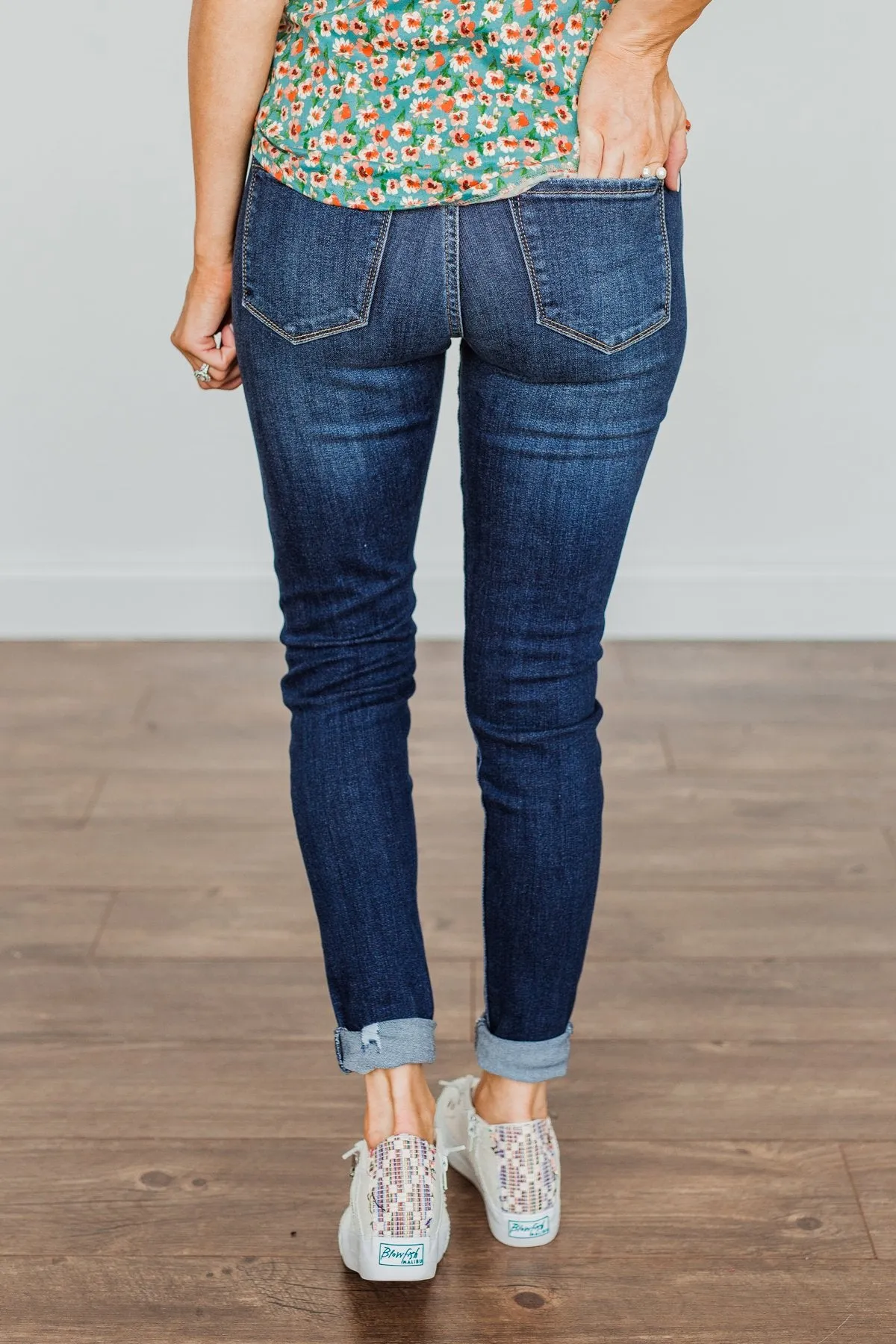 KanCan Mid-Rise Skinny Jeans- Tara Wash