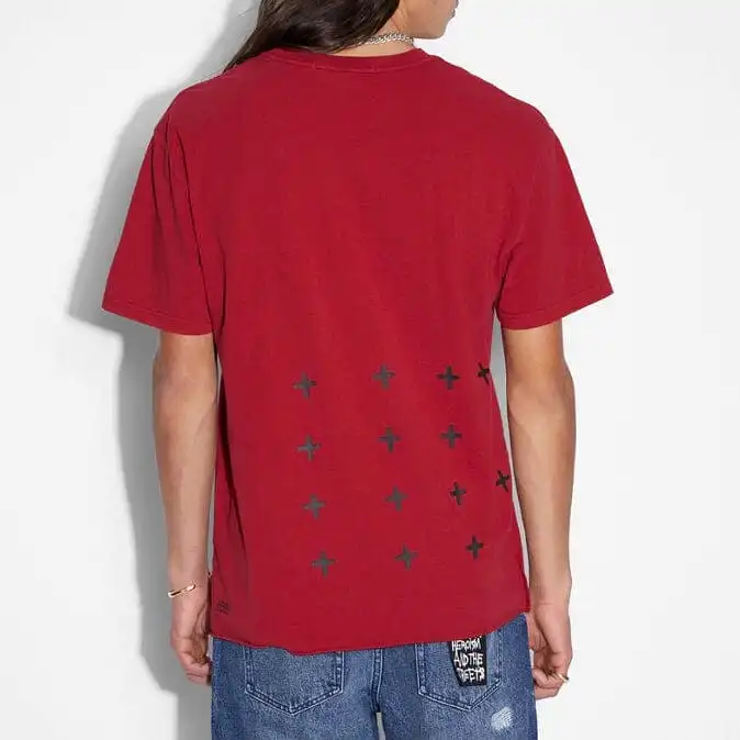 Ksubi 4 X 4 Biggie SS Tee (Crimson) MPF23TE029