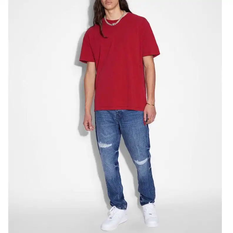 Ksubi 4 X 4 Biggie SS Tee (Crimson) MPF23TE029