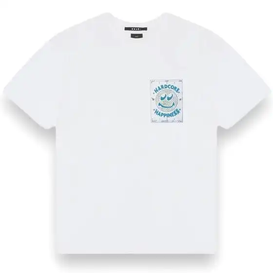 Ksubi Hardcore Biggie SS Tee (Tru White) MPS24TE005