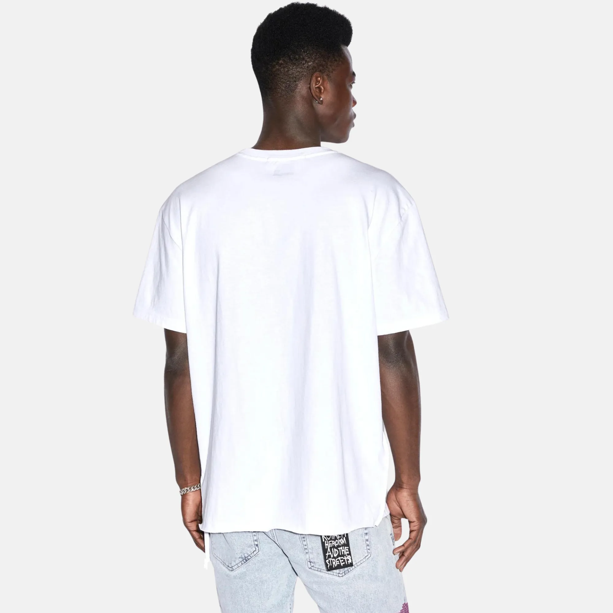 Ksubi Pixel Biggie Short Sleeve Tee Tru White