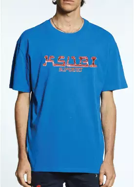 Ksubi Supernet Cobalt S/S Tee