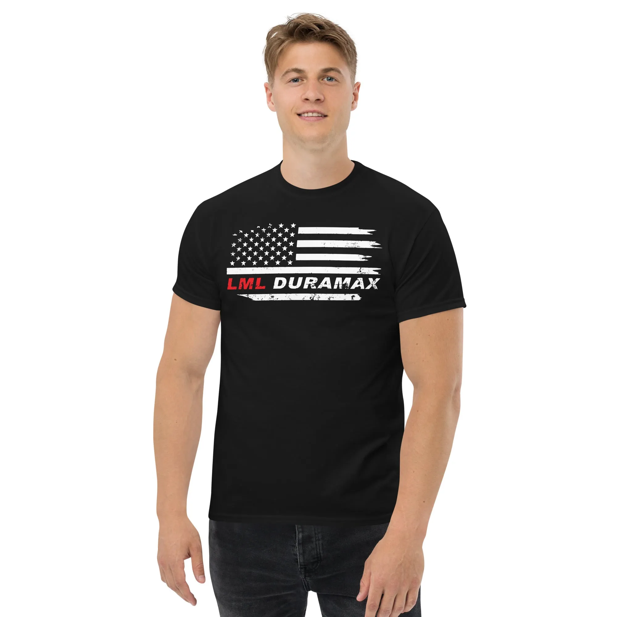 LML Duramax T-Shirt With American Flag Design