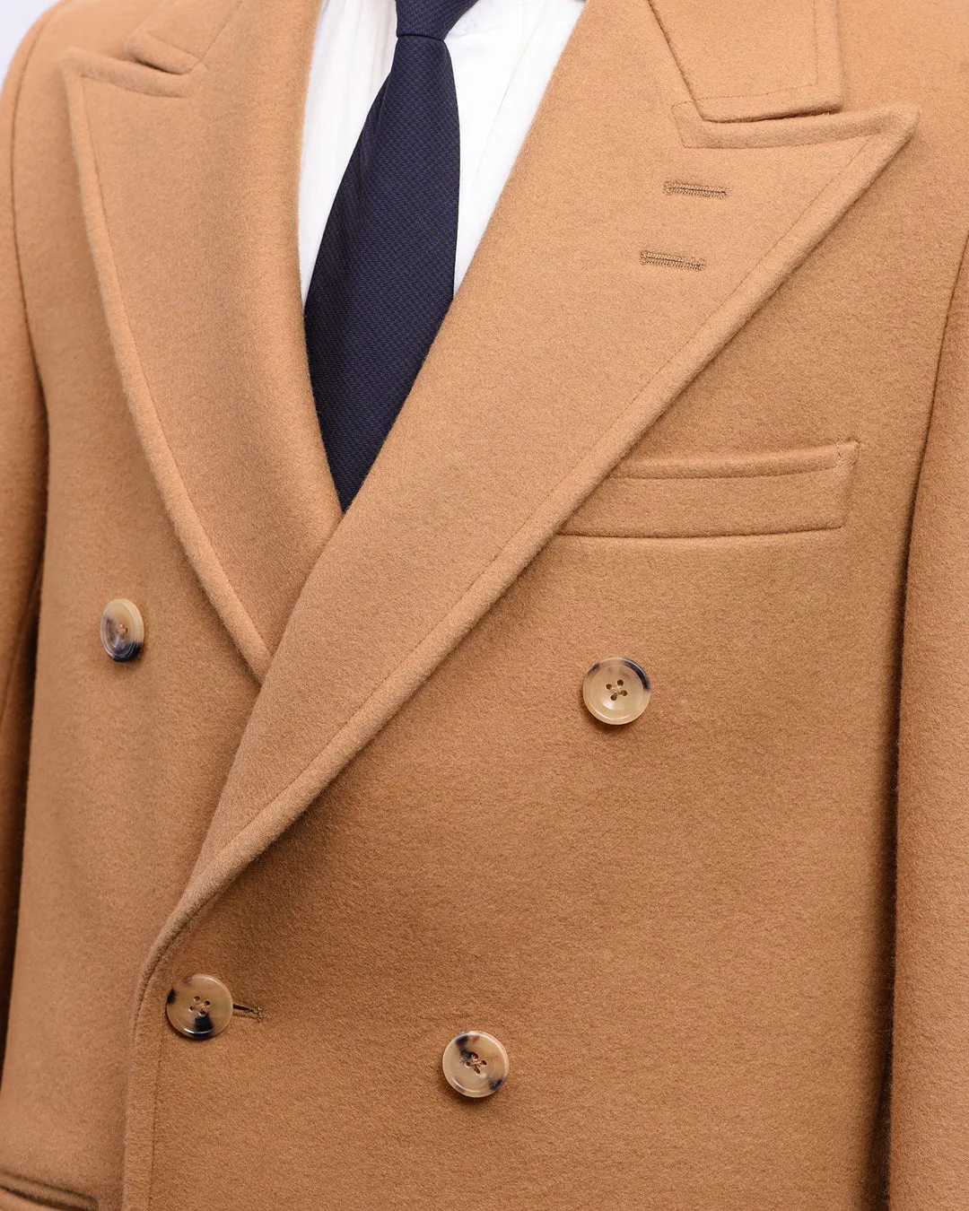 Luxire Wool Camel Over Coat