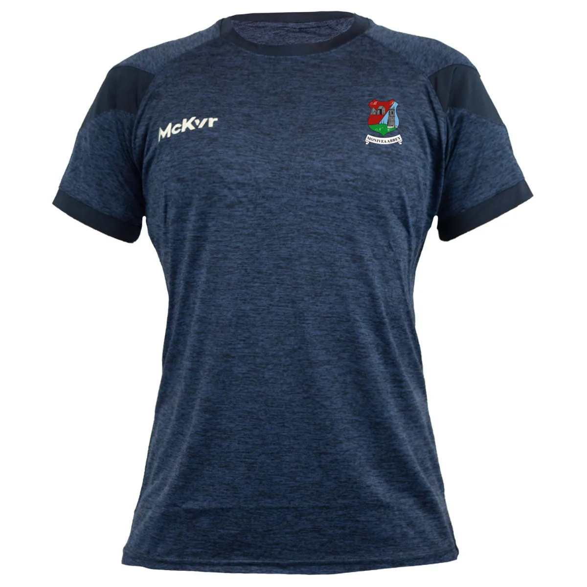 Mc Keever Monivea Abbey GAA Core 22 T-Shirt - Womens - Navy