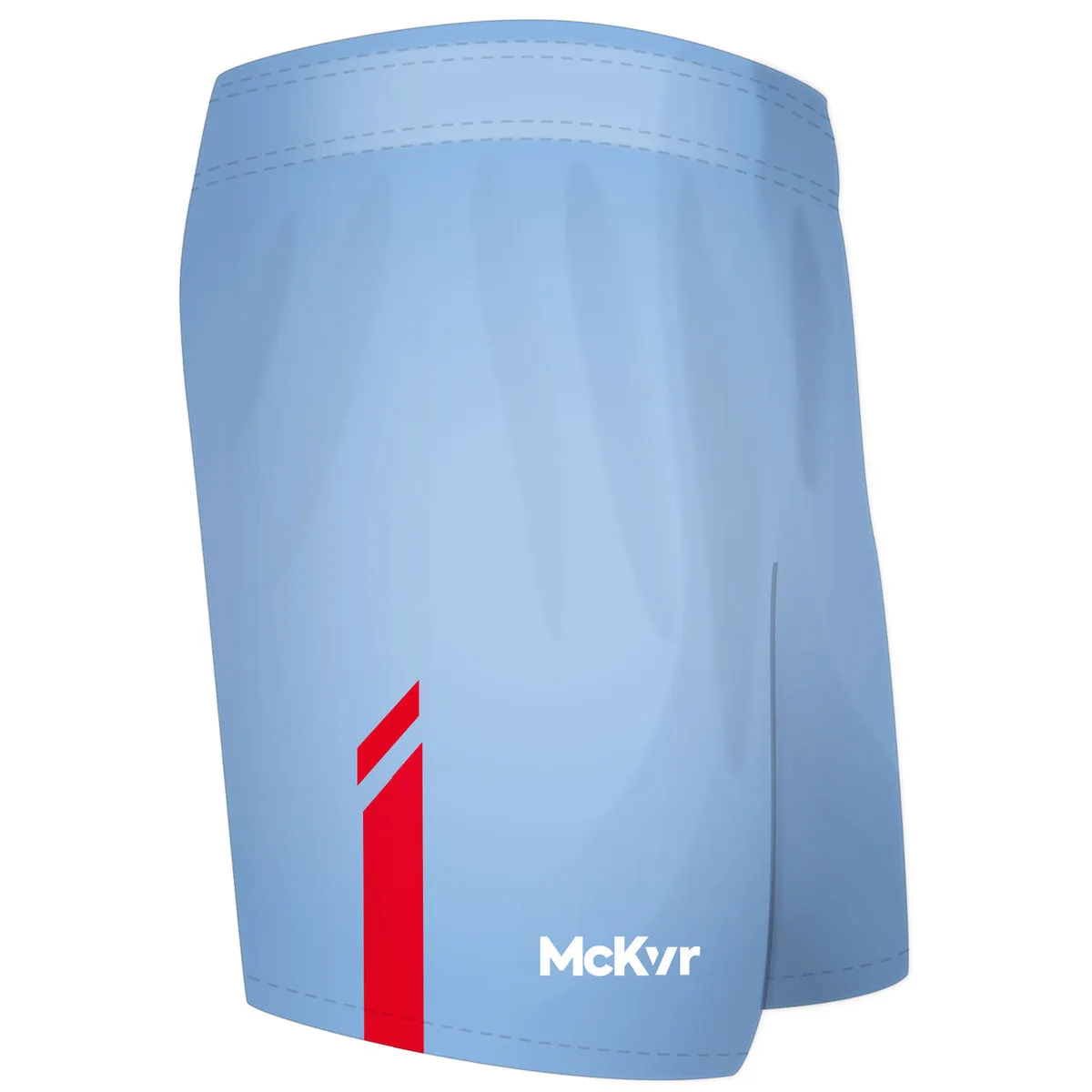 Mc Keever Monivea Abbey GAA Playing Short - Womens - Sky/White/Red