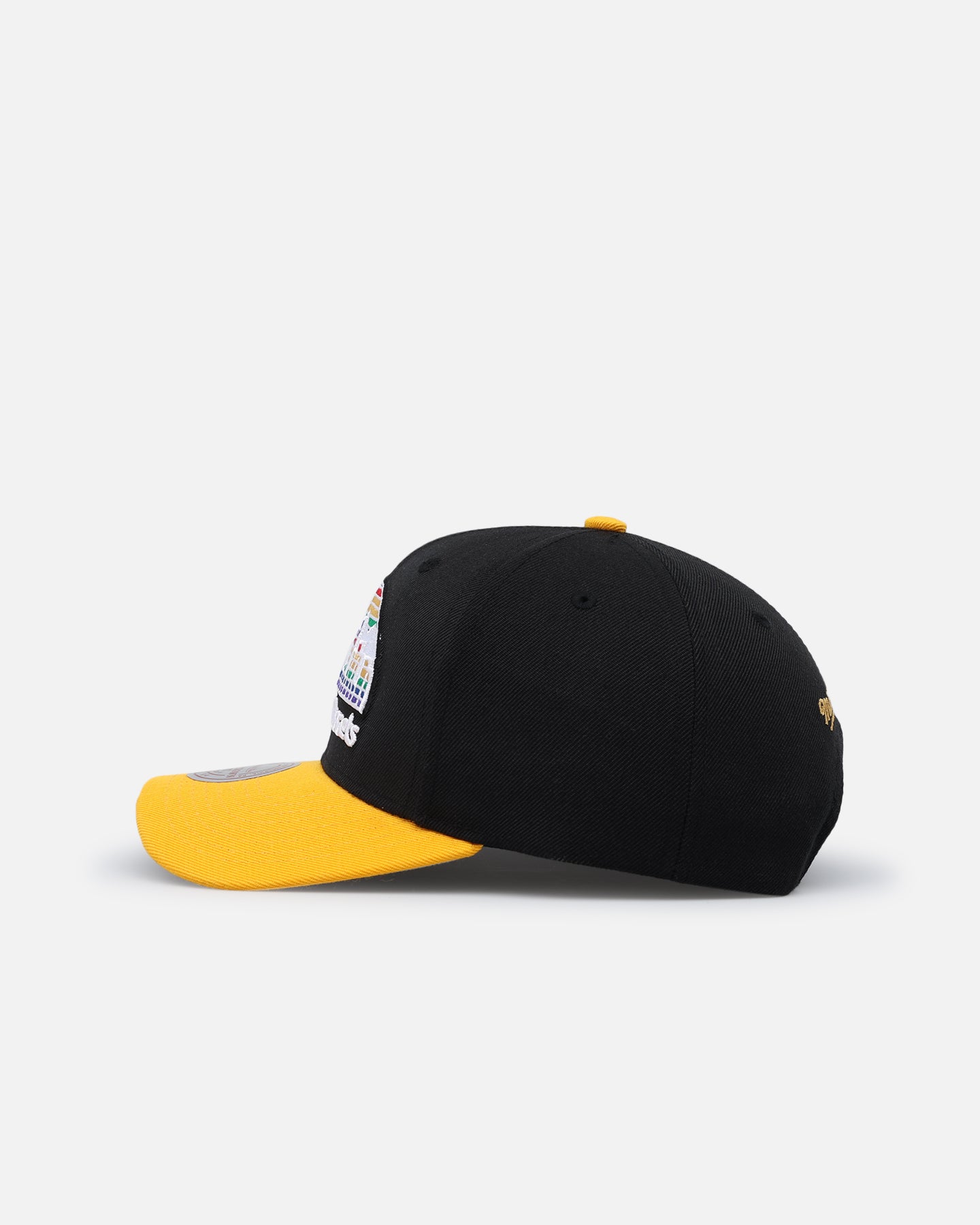 Mitchell & Ness Denver Nuggets Enter The Dragon Pro Crown Snapback Black/Ochre