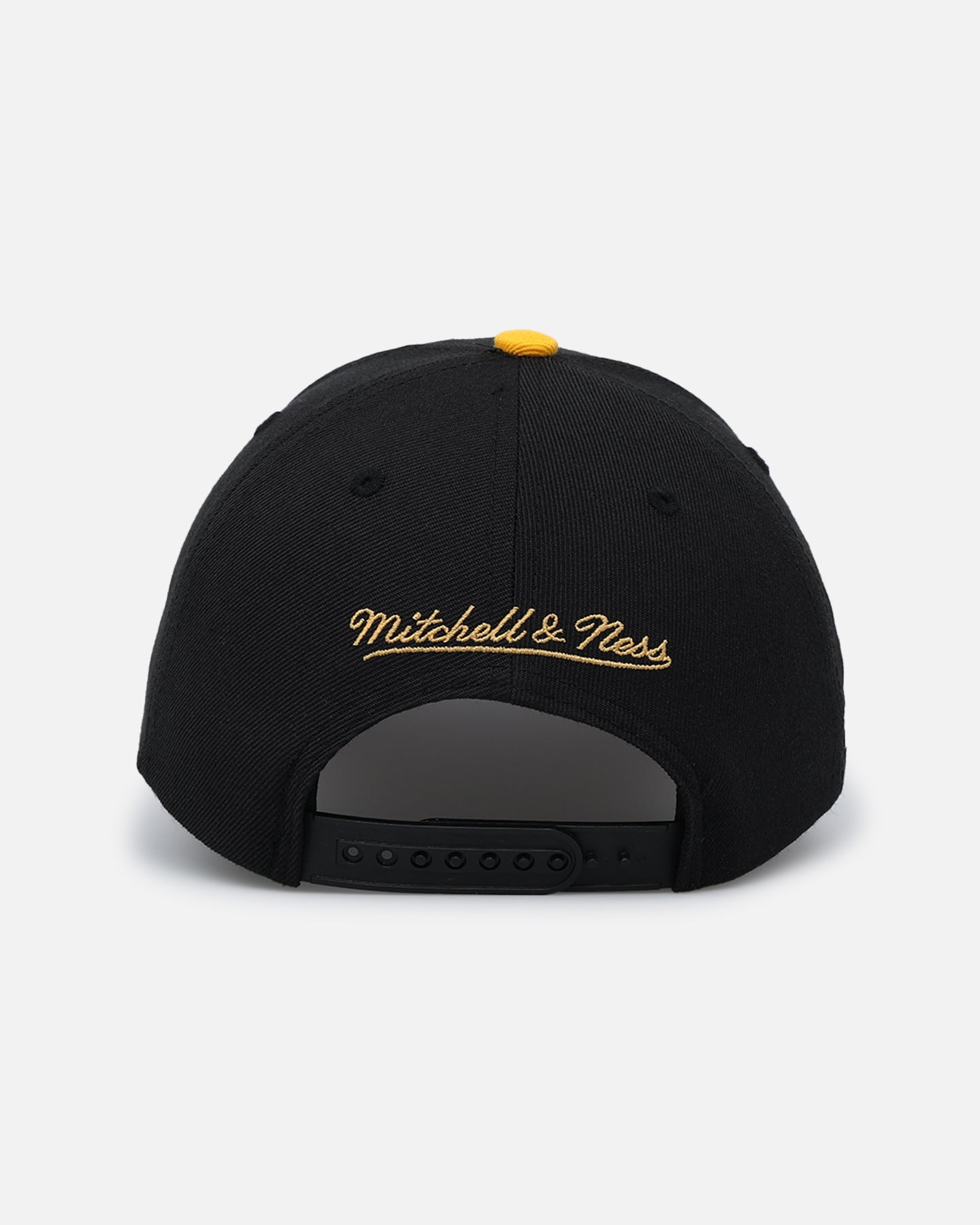 Mitchell & Ness San Antonio Spurs Enter The Dragon Pro Crown Snapback Black/Ochre