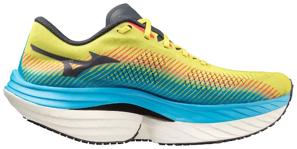 Mizuno Wave Rebellion Pro (D Width) - Bolt/Ombre Blue/Jet Blue (Mens)